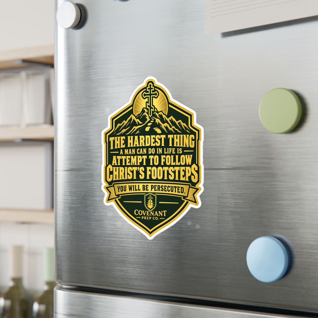 Christs Footsteps Sticker