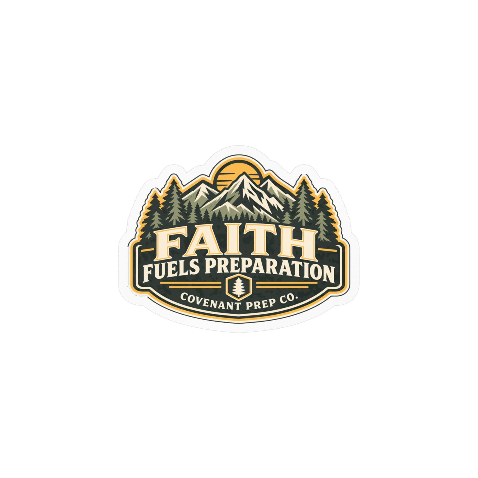Faith Fuels Preparation Sticker