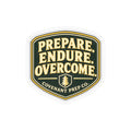Prepare. Endure. Overcome. Sticker