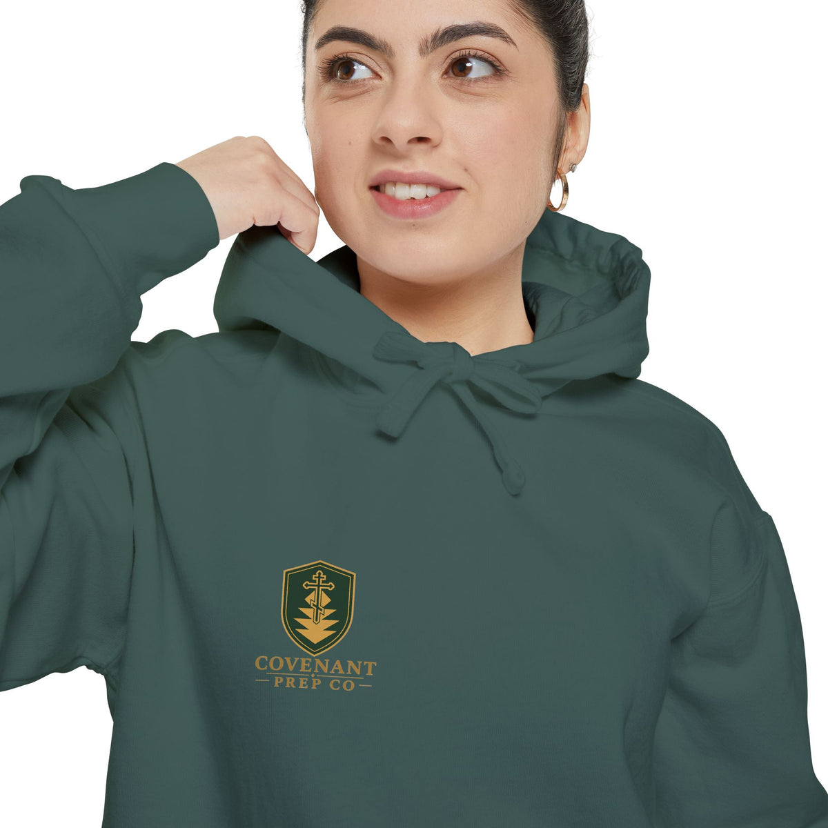 St. Florian Gold Hoodie - Premium Garment-Dyed