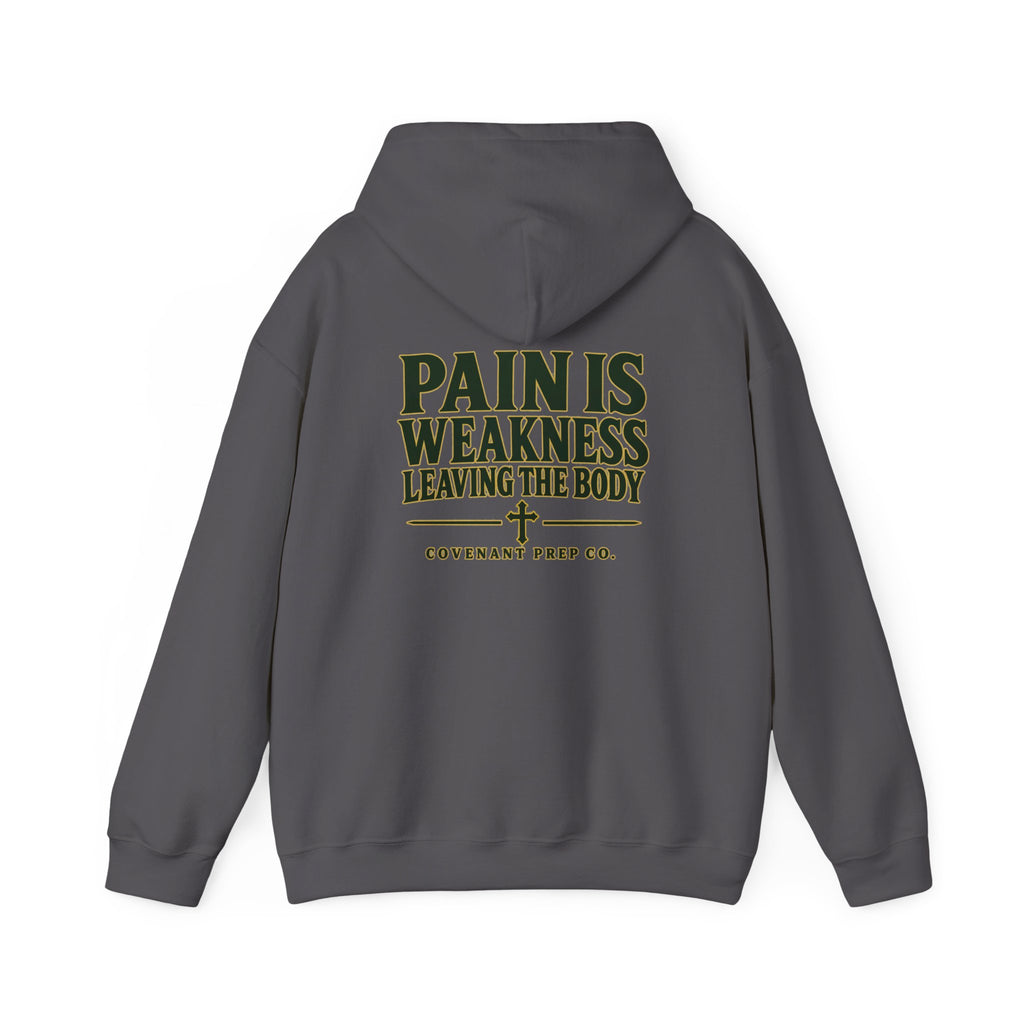Pain Is Weakness Leaving The Body Hoodie - Wordmark, Classic Fleece