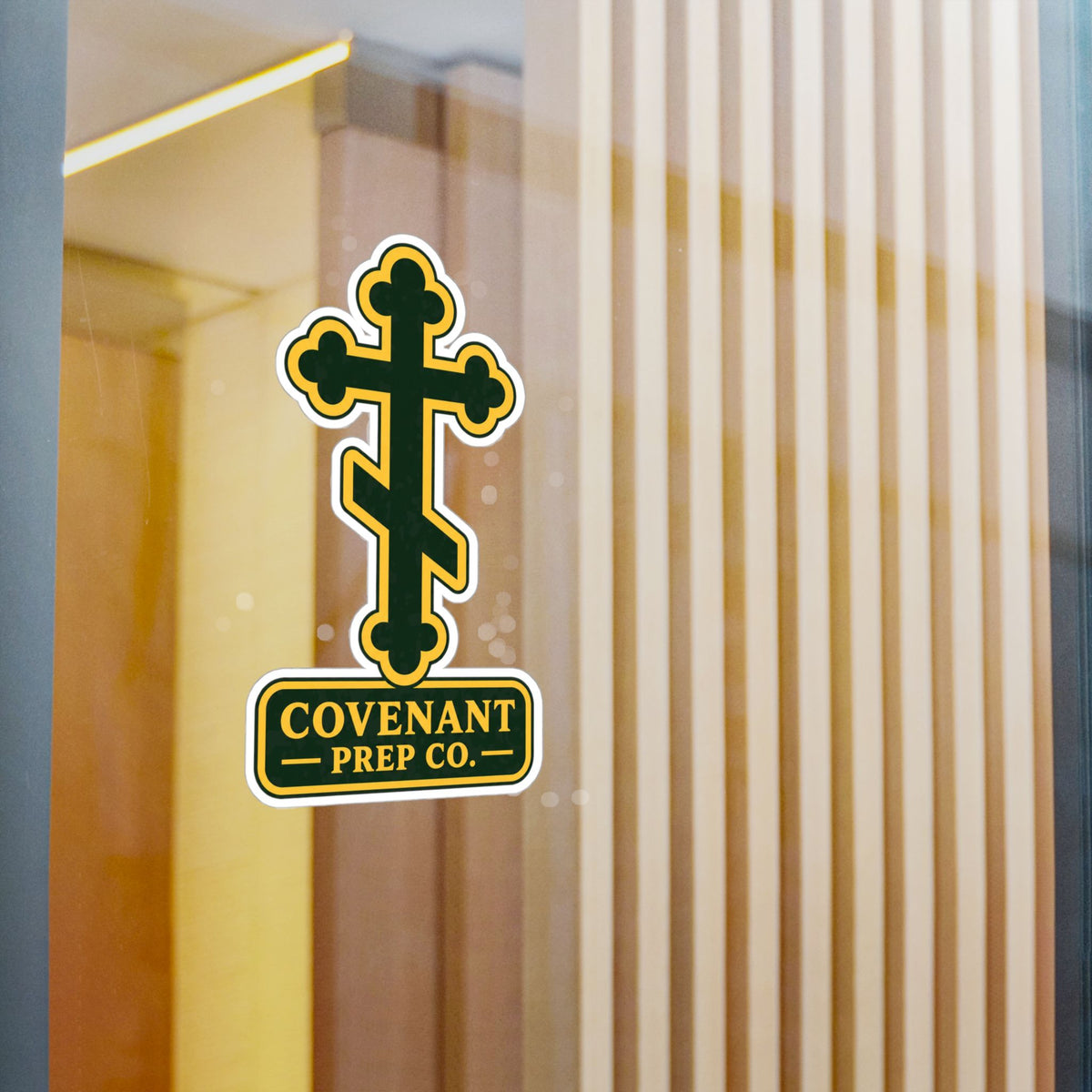 Covenant Cross Sticker