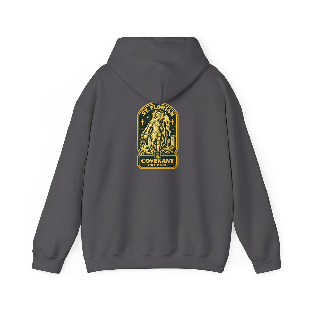 St. Florian Gold Arch Hoodie - Classic Fleece