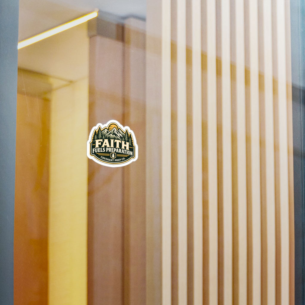 Faith Fuels Preparation Sticker