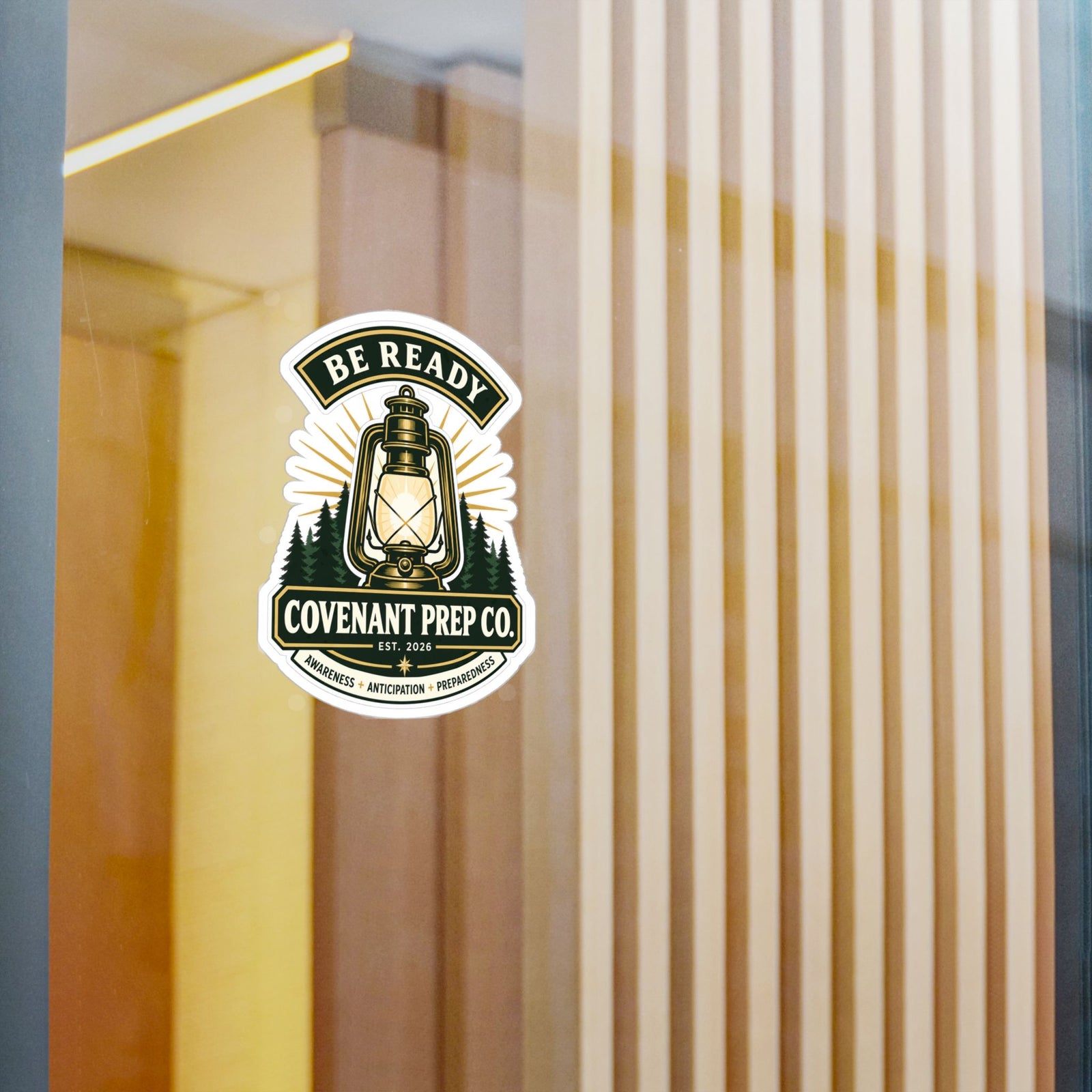Be Ready Sticker