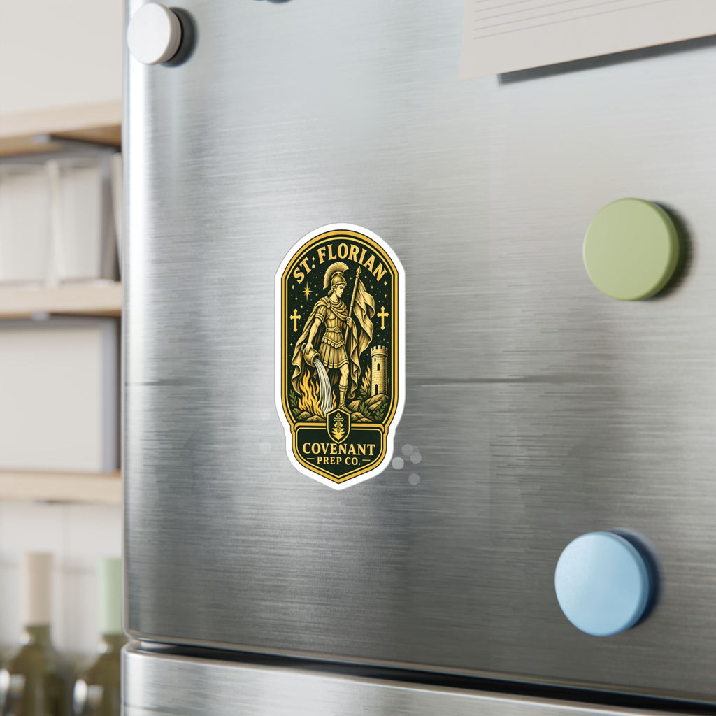 St. Florian Shield Sticker