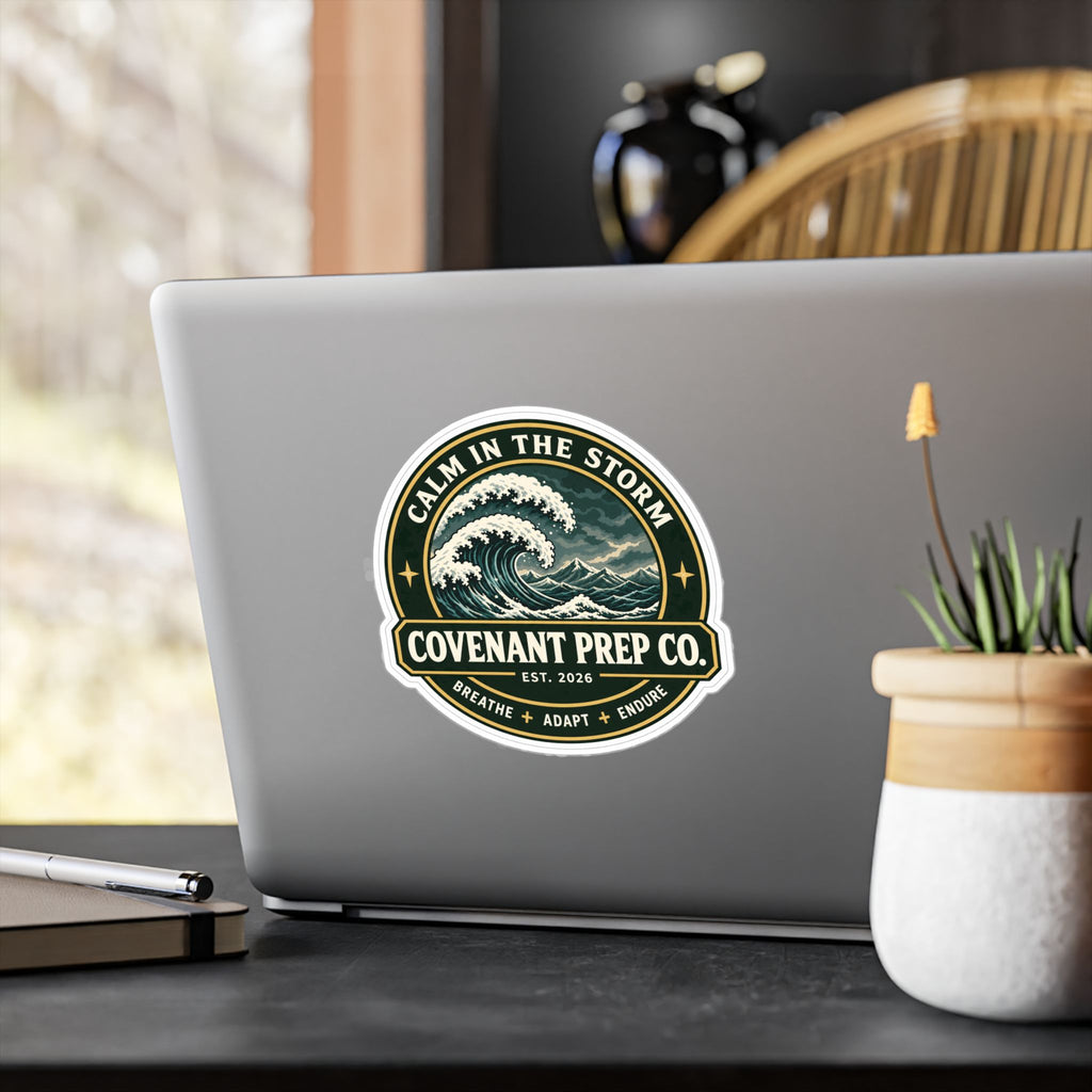 Calm In The Storm Sticker