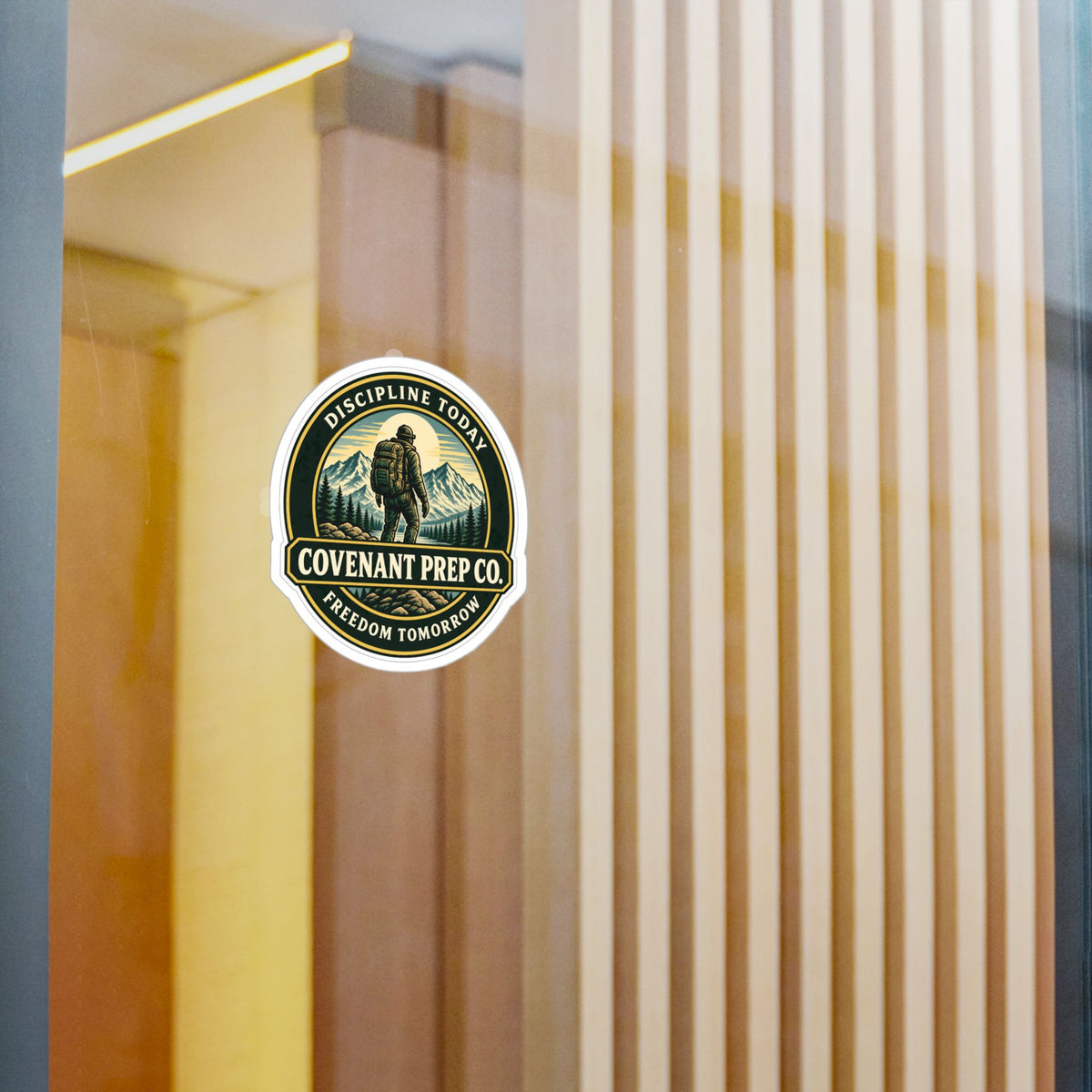 Discipline Today, Freedom Tomorrow Sticker