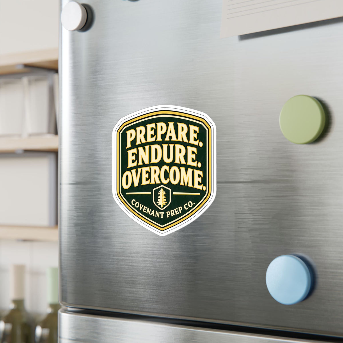 Prepare. Endure. Overcome. Sticker
