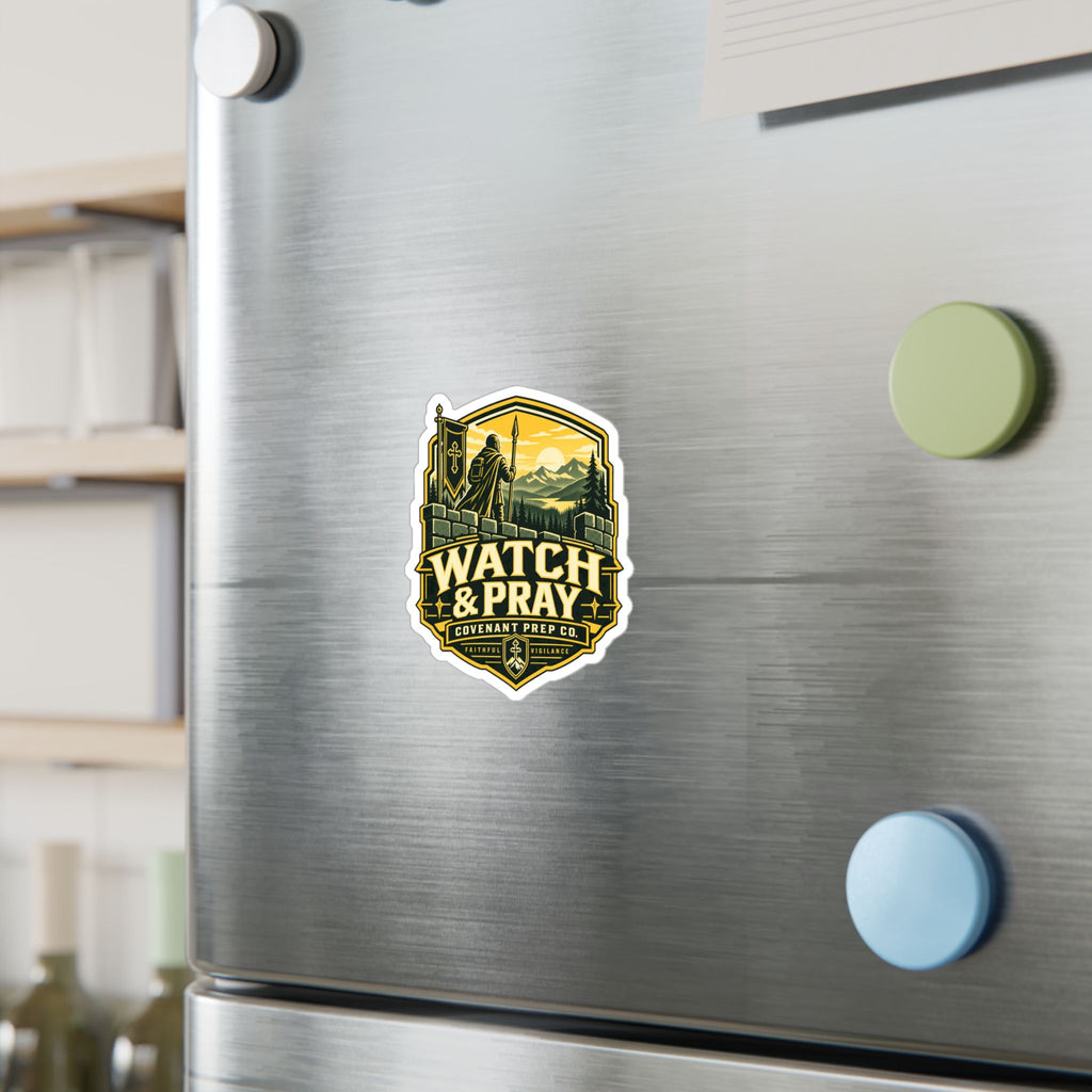 Watch & Pray Sticker