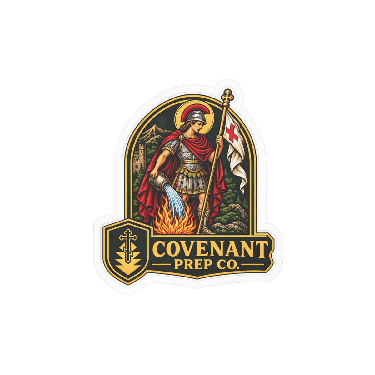 St. Florian Arch Sticker