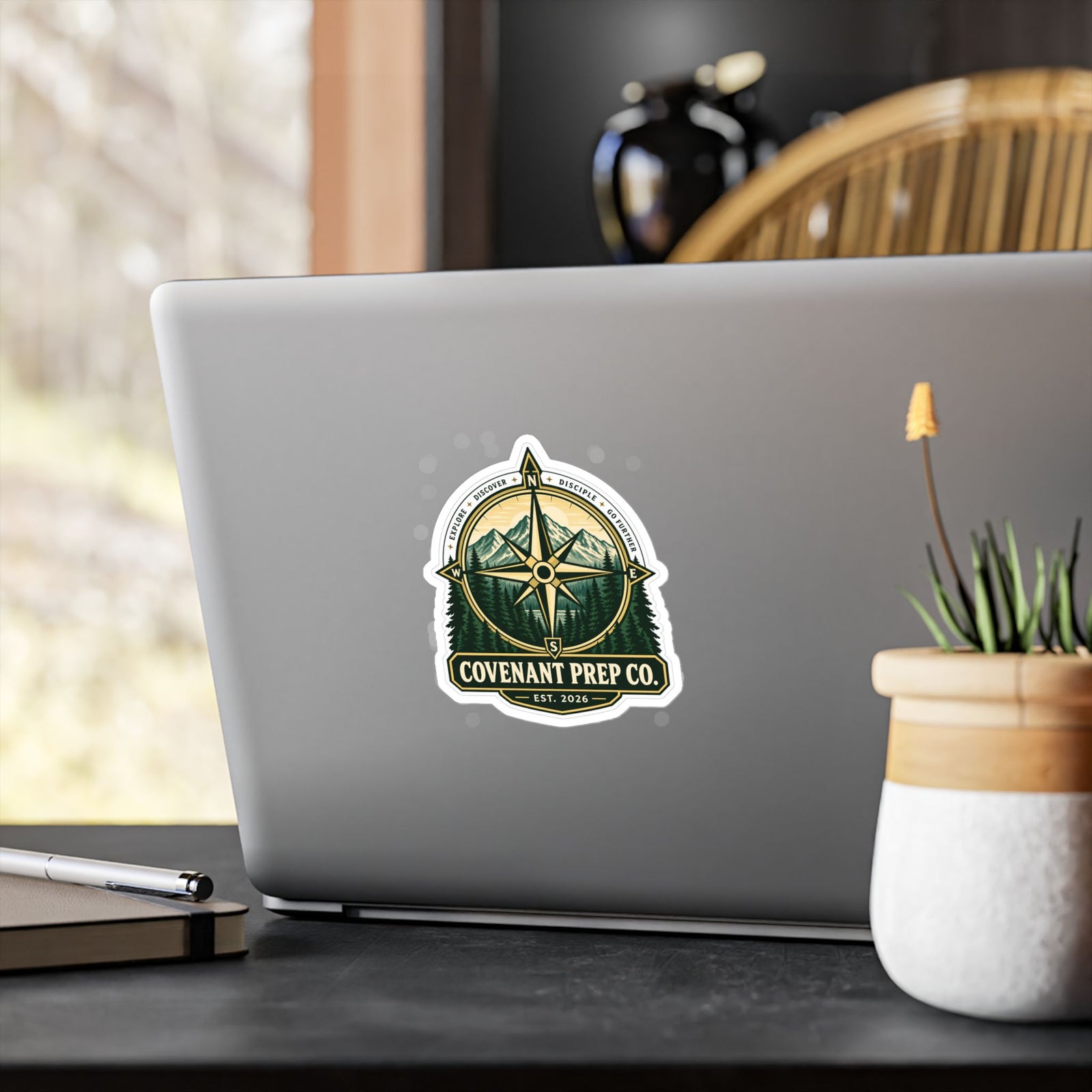 Explore. Discover. Disciple. Sticker