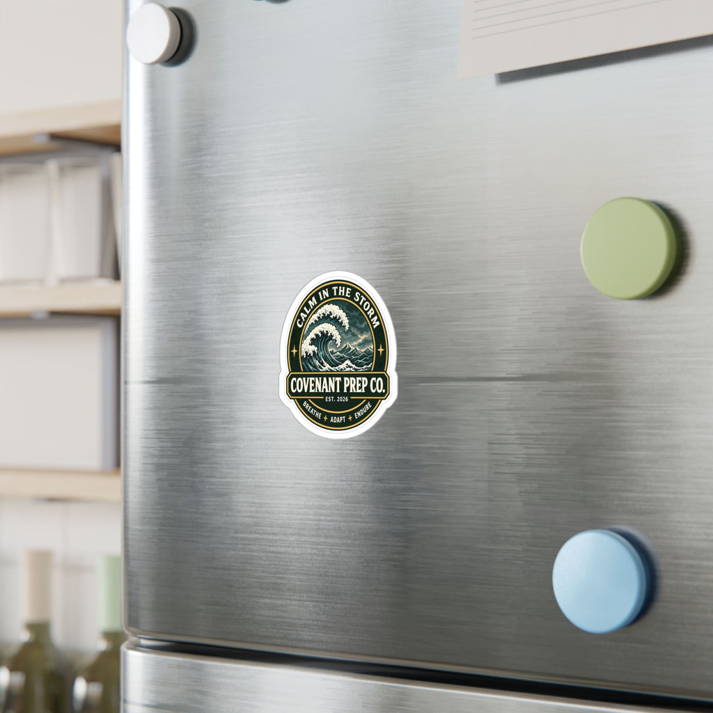 Calm In The Storm Sticker