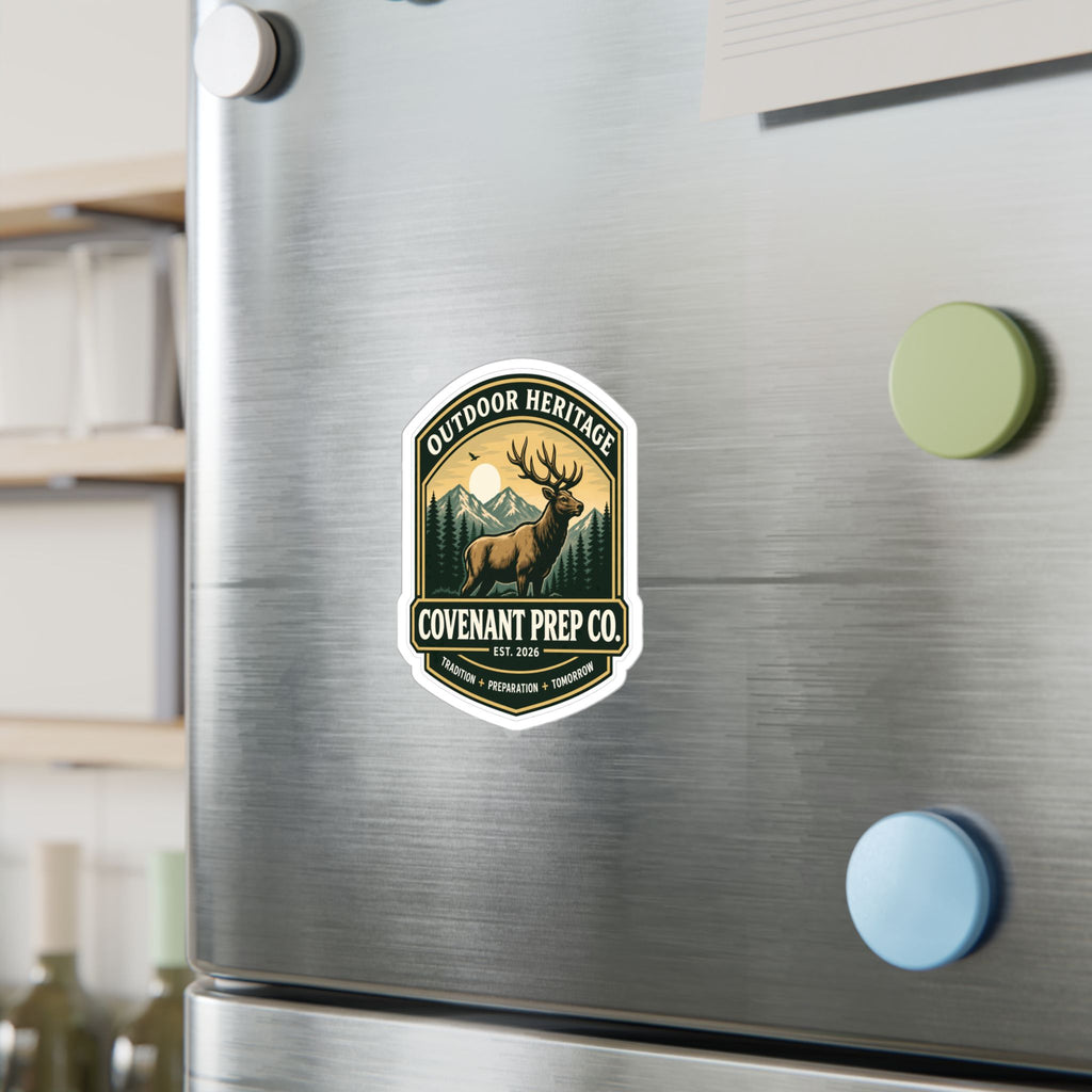Outdoor Heritage Elk Sticker