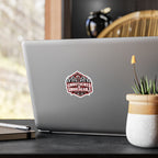 Unbothered & Unbreakable Sticker - Red & Black