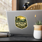 Watch & Pray Sticker