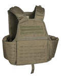 Mil-Tec OD Laser-Cut Plate Carrier Vest