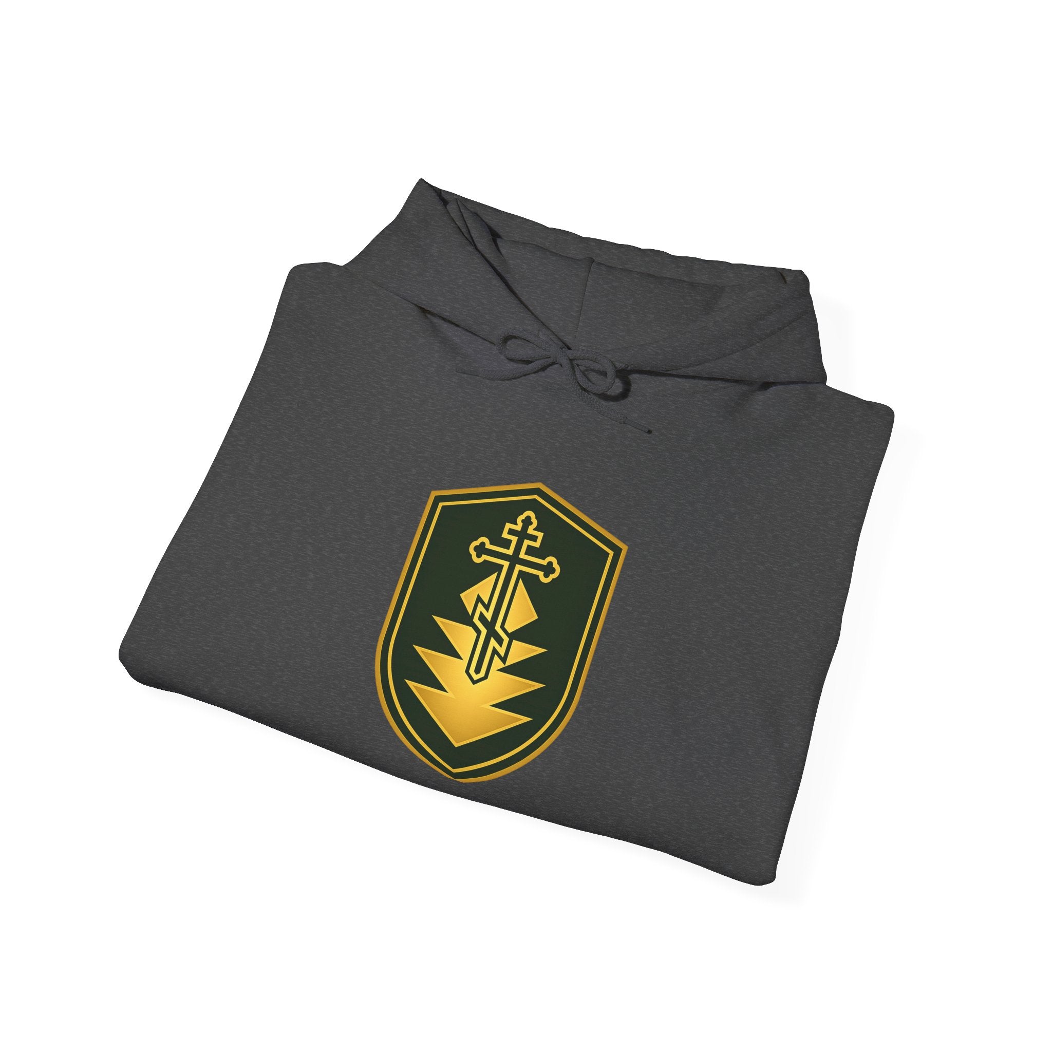 Covenant Prep Co. Shield Hoodie — Crest Logo Pullover
