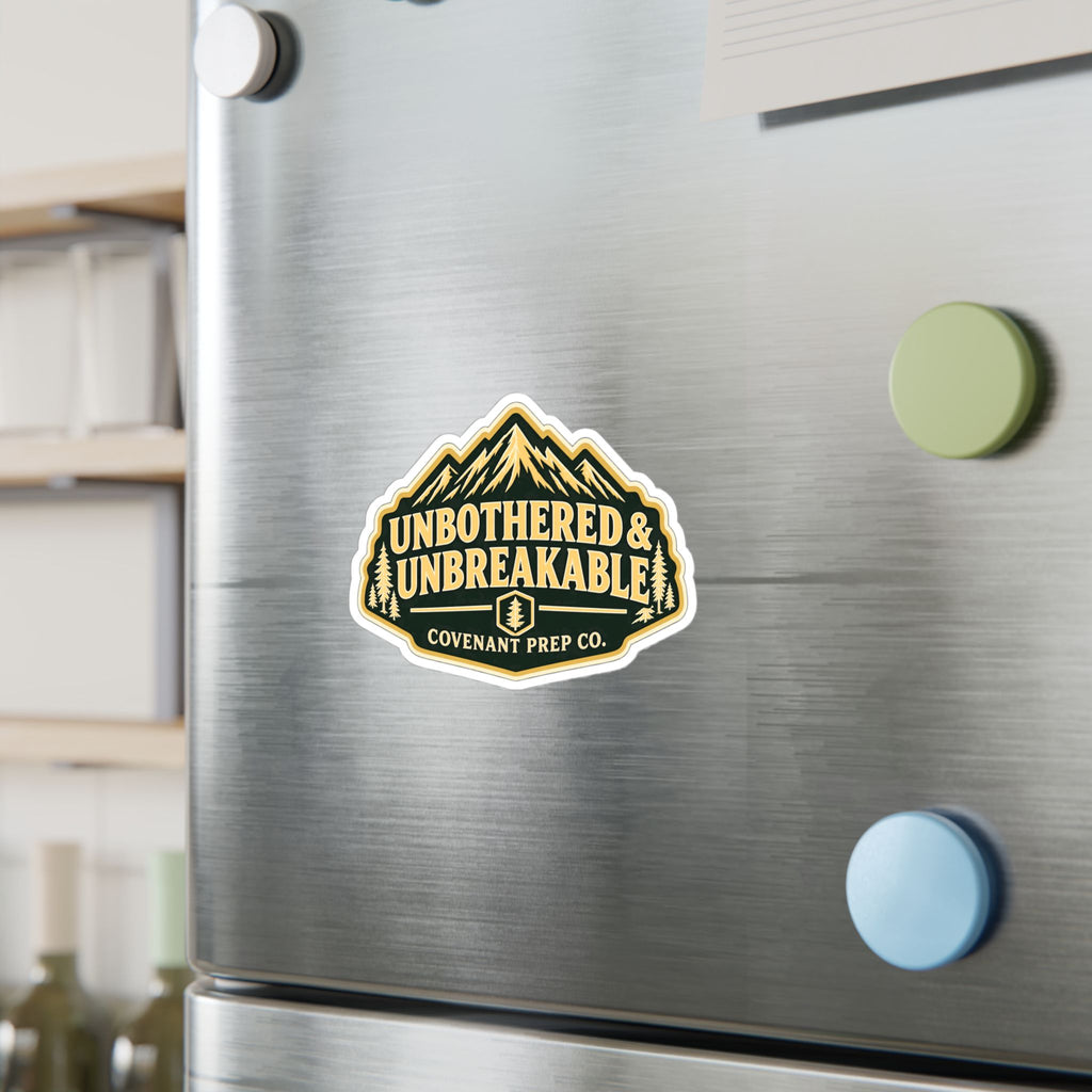 Unbothered and Unbreakable Sticker
