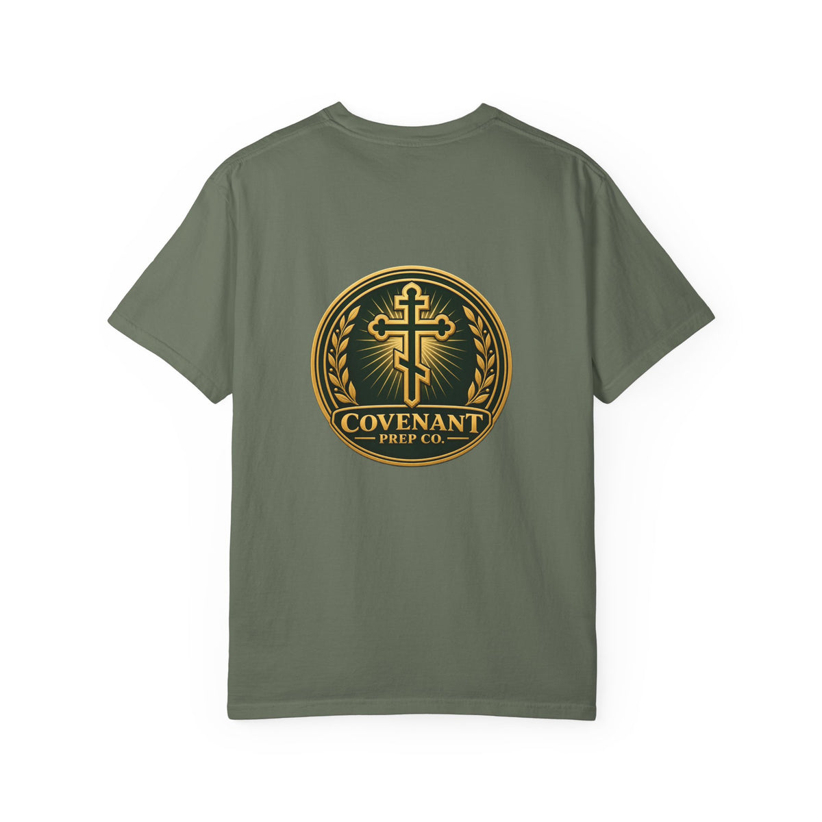 Gold Coin Cross Tee