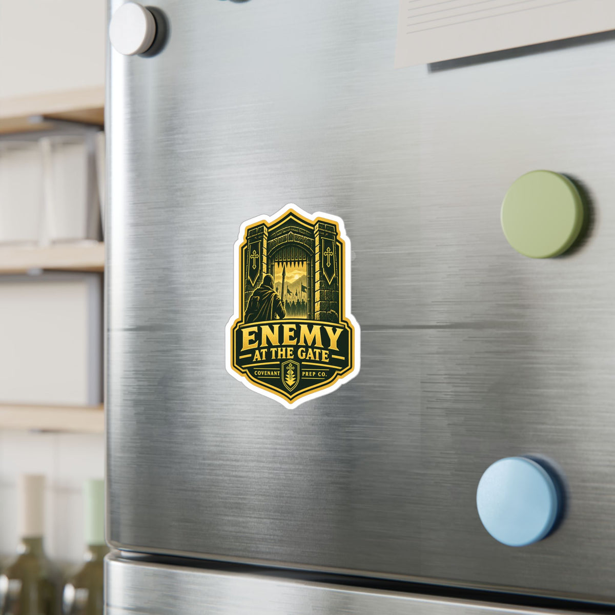 Enemy At The Gate Sticker