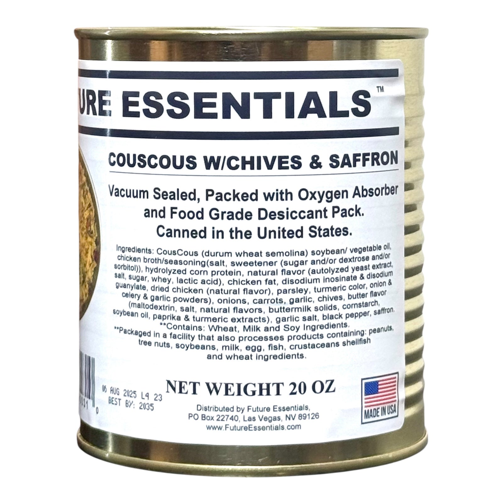 Case (12 Cans) of Future Essentials Canned Rice and Couscous Variety — view 5