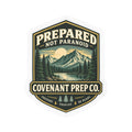 Prepared, Not Paranoid Sticker