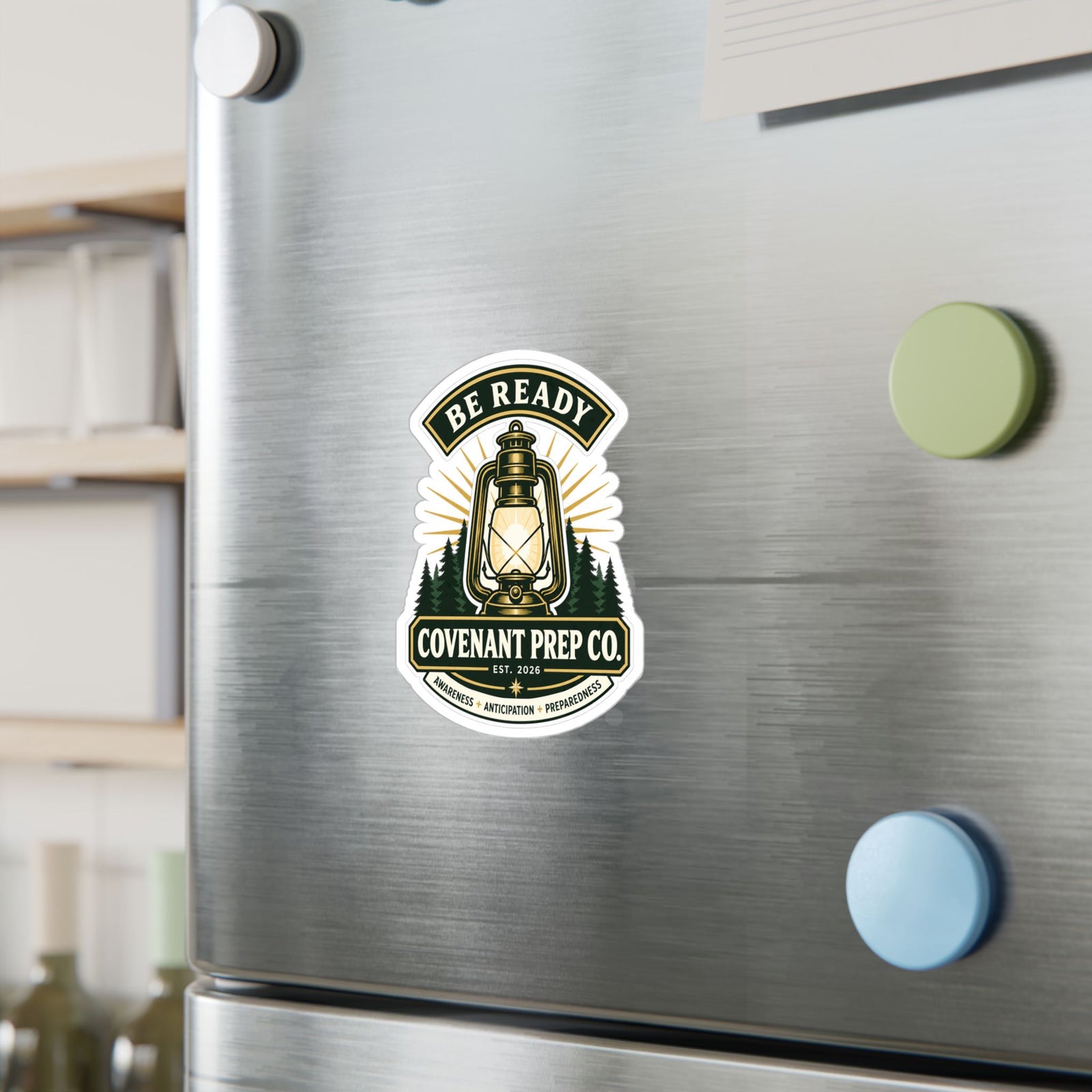 Be Ready Sticker