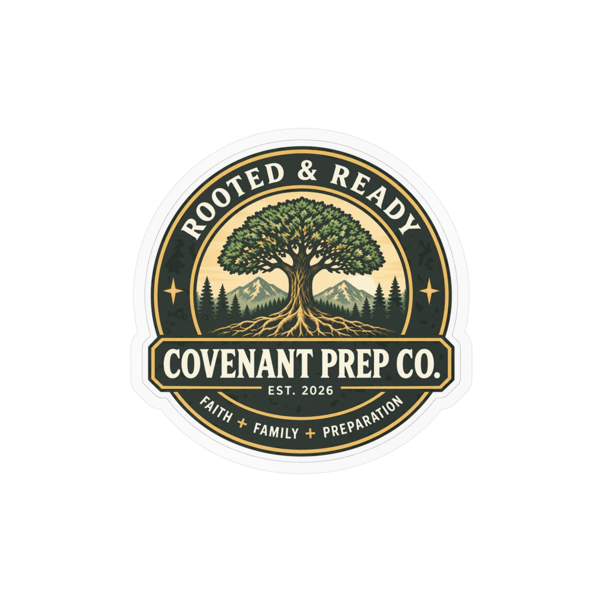 Rooted and Ready Sticker