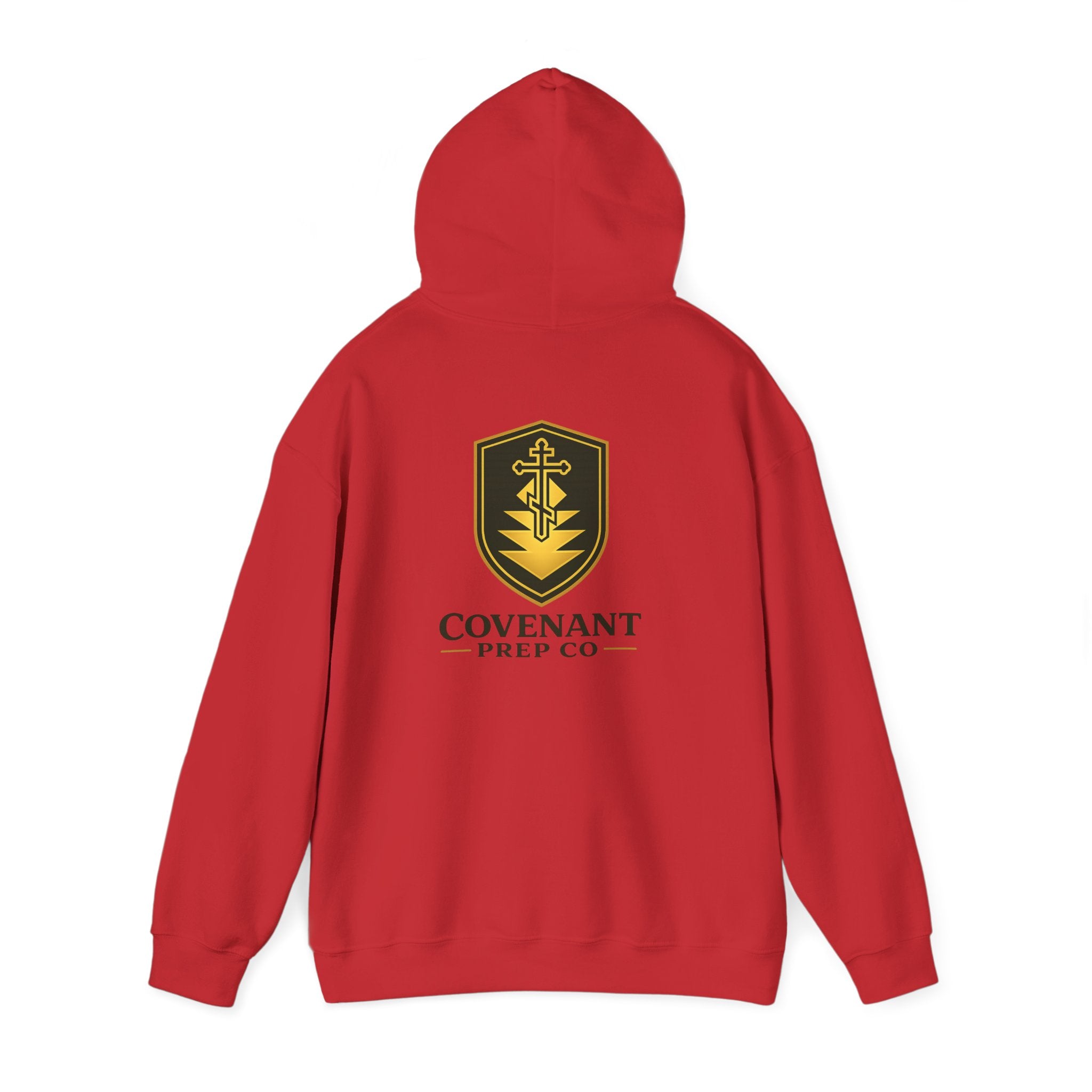 Covenant Prep Co. Shield Hoodie — Crest Logo Pullover