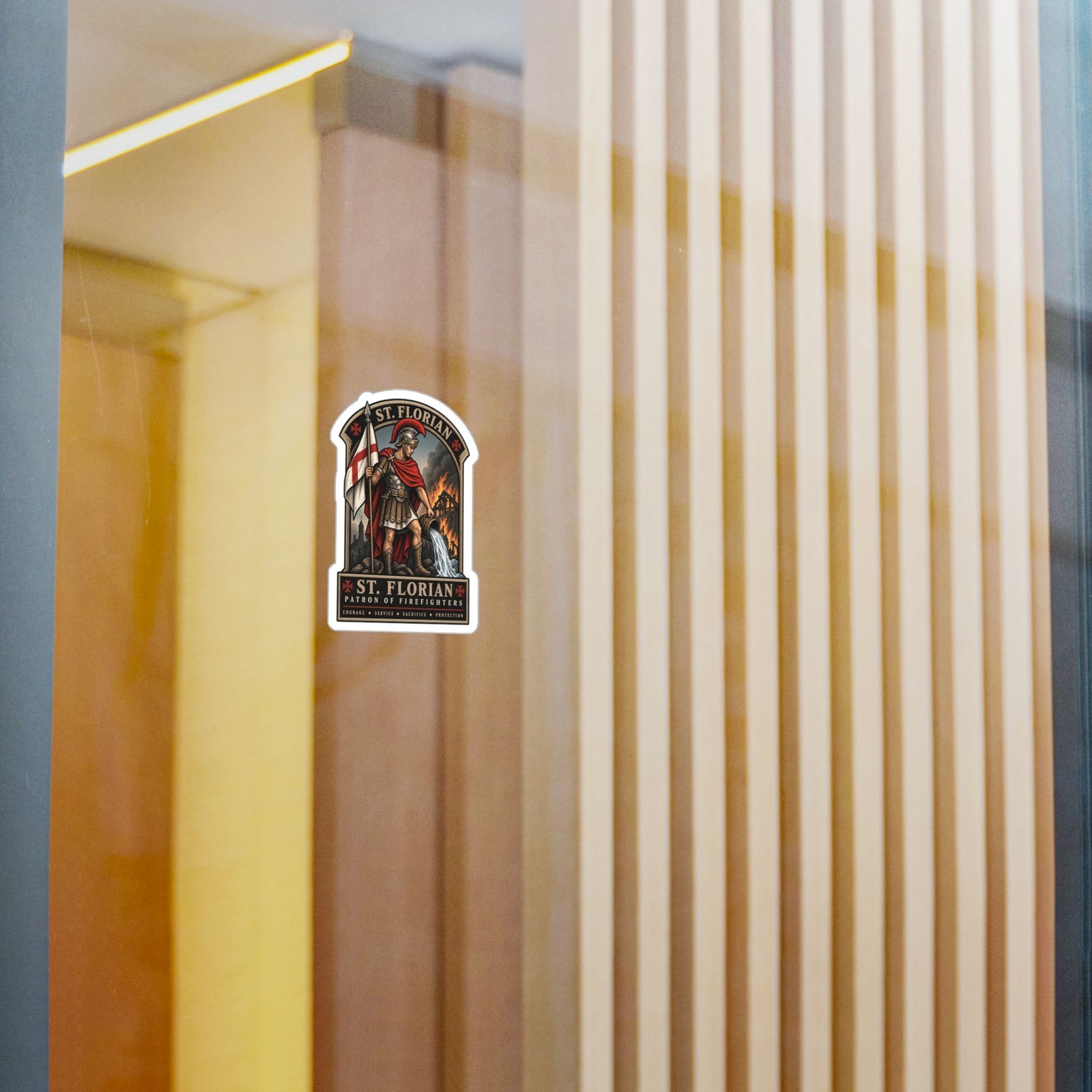 St. Florian Courage Sticker
