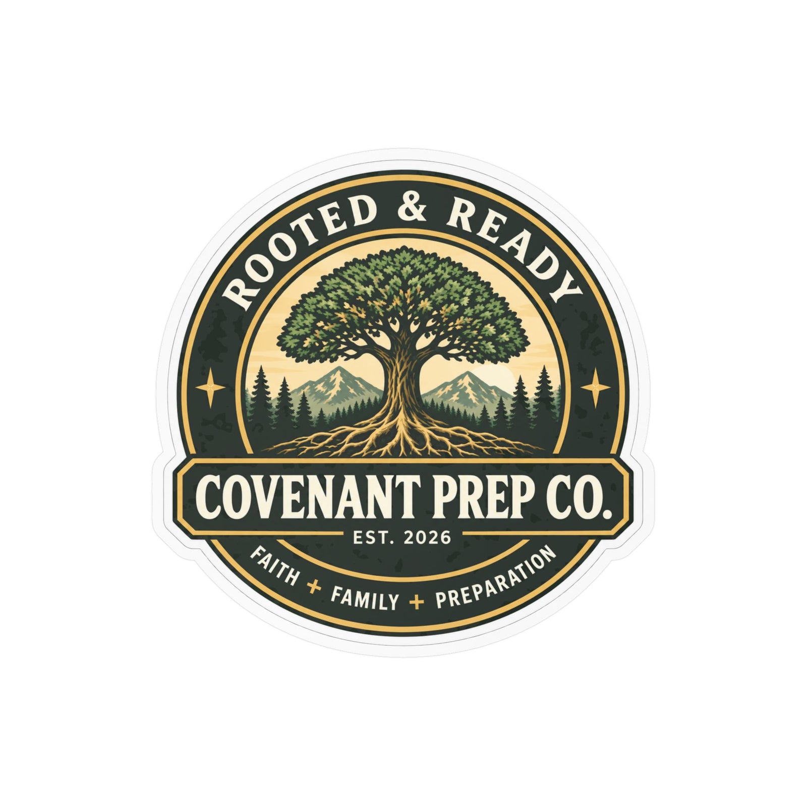 Rooted and Ready Sticker