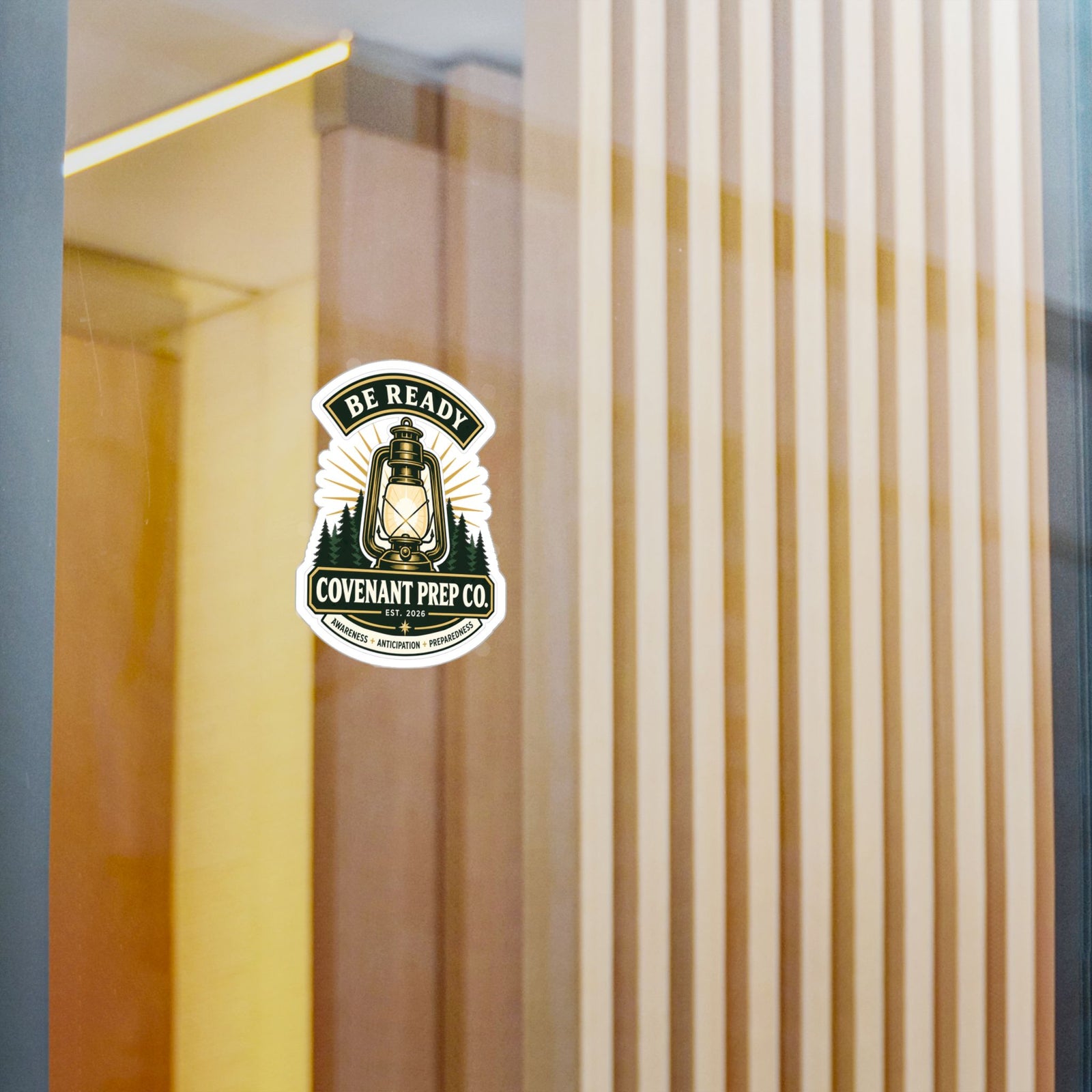 Be Ready Sticker