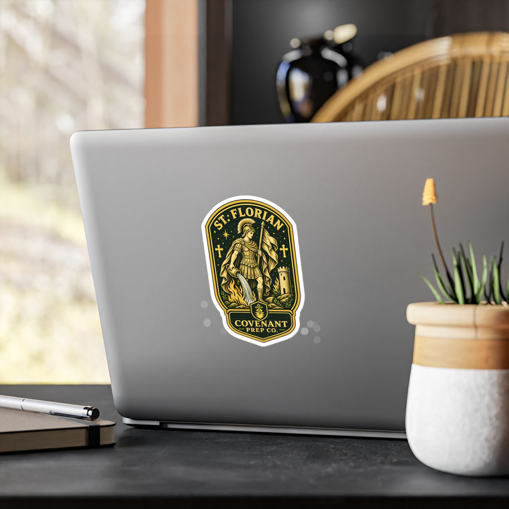 St. Florian Shield Sticker