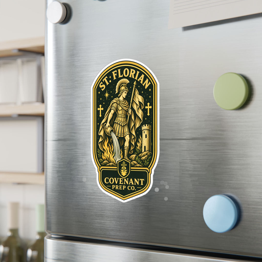 St. Florian Shield Sticker