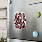 Enemy At The Gate Sticker - Red & Black