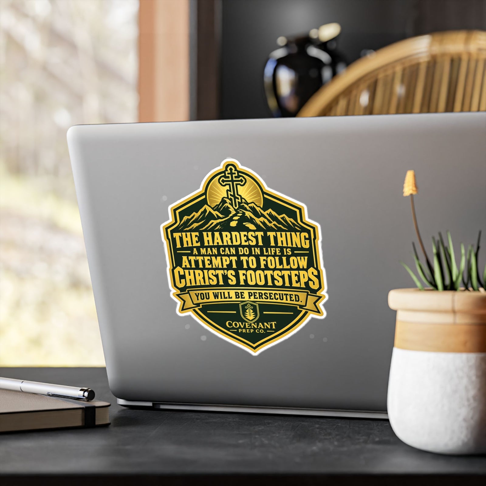 Christs Footsteps Sticker