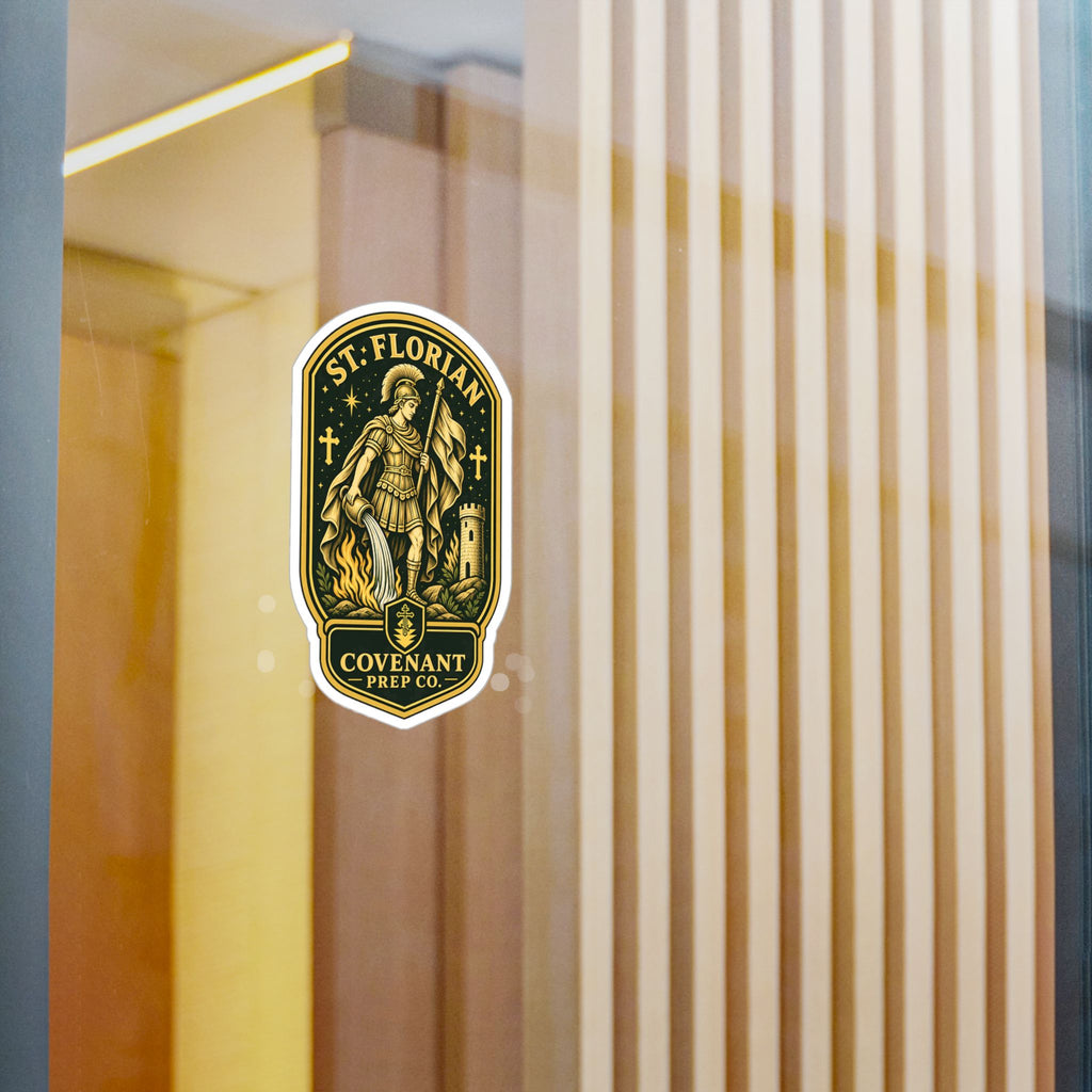 St. Florian Shield Sticker