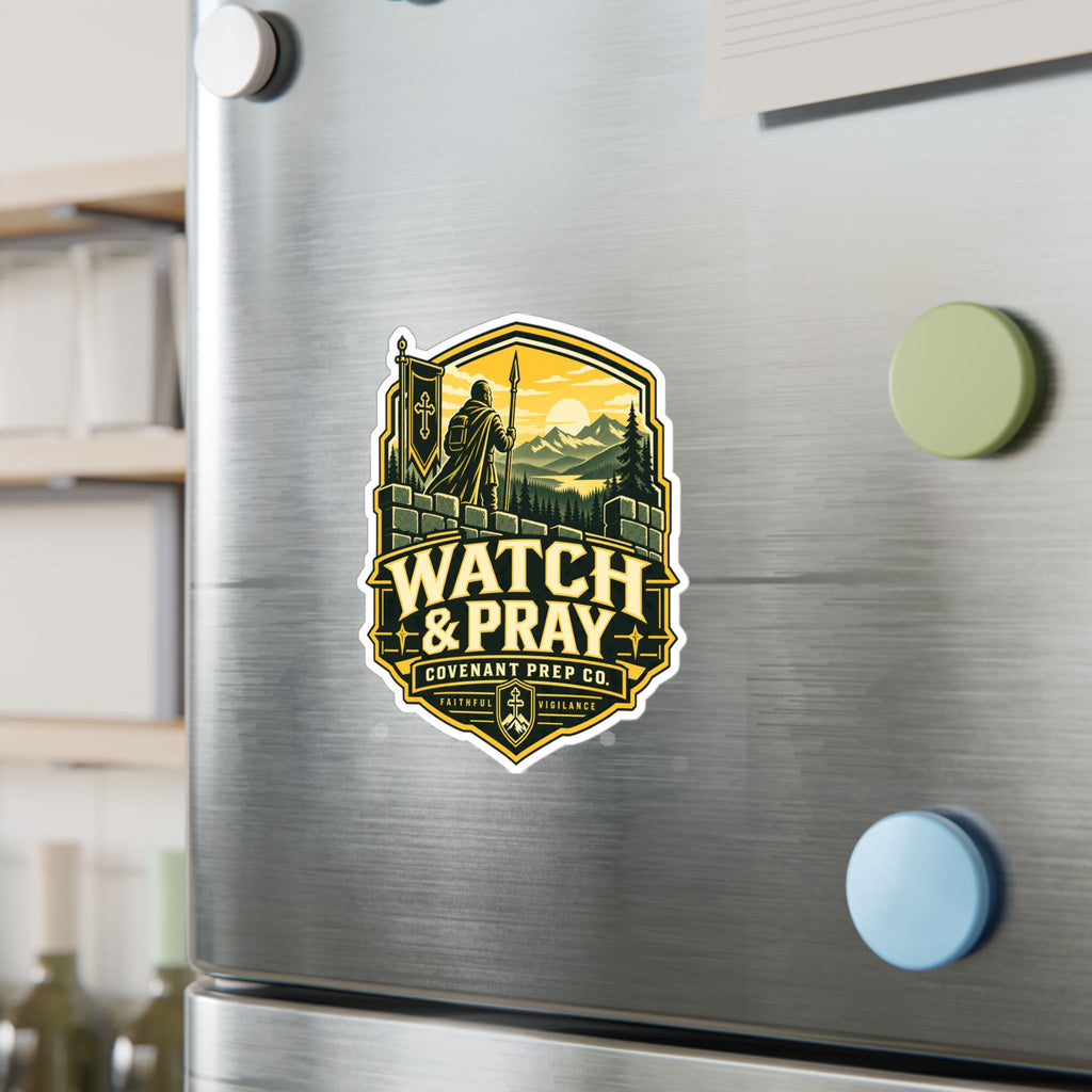 Watch & Pray Sticker