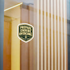 Prepare. Endure. Overcome. Sticker