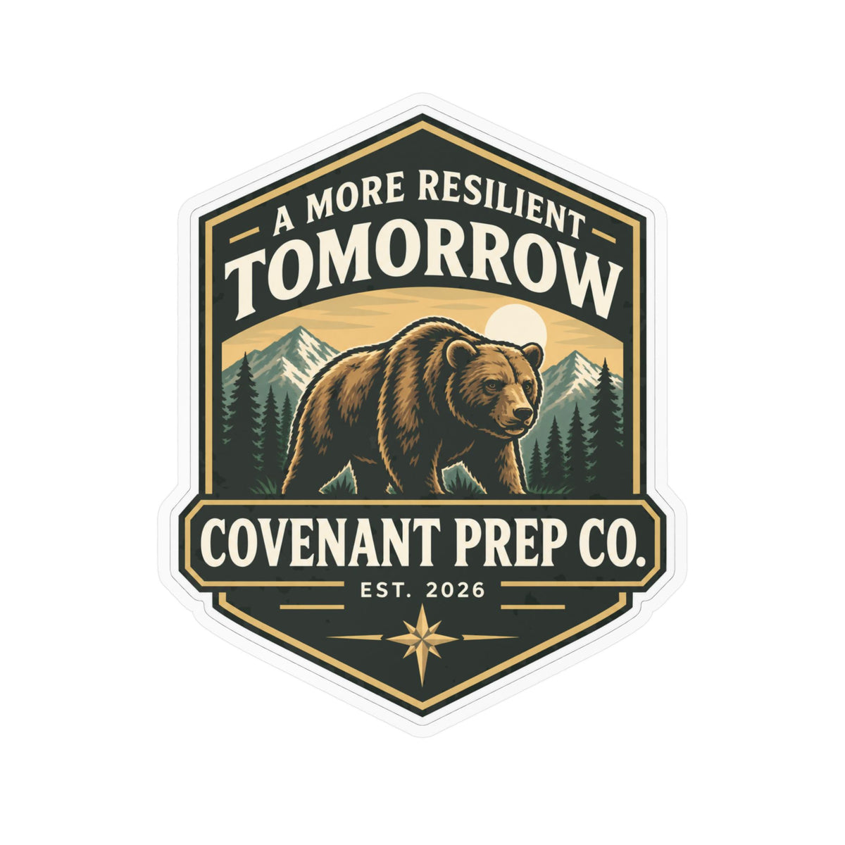A More Resilient Tomorrow Sticker