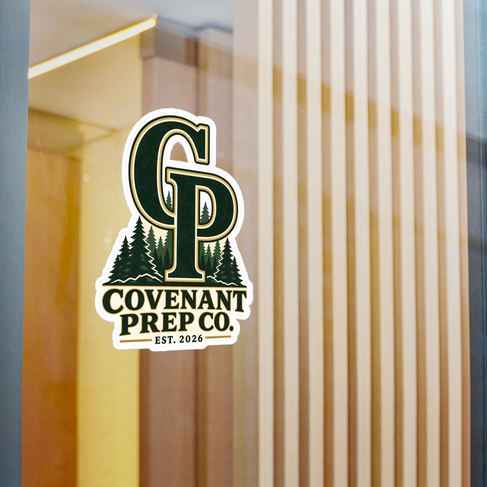 Covenant Prep Monogram Sticker