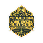 Christs Footsteps Sticker