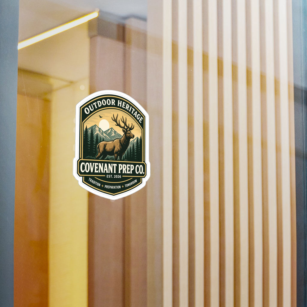 Outdoor Heritage Elk Sticker