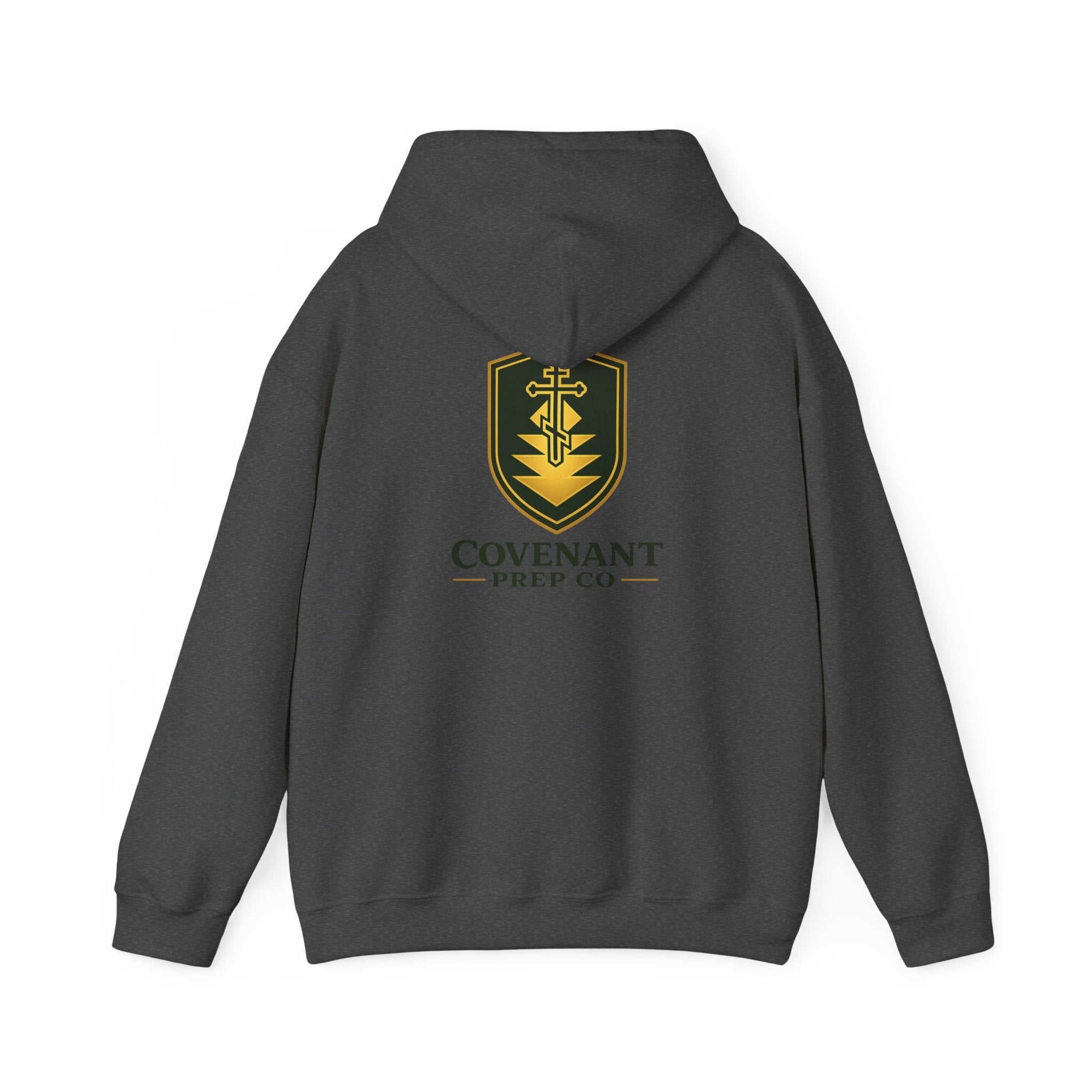 Covenant Prep Co. Shield Hoodie — Crest Logo Pullover