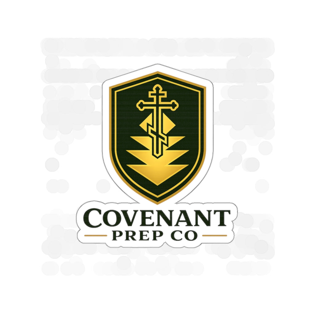 Covenant Prep Co. Die-Cut Sticker — School Crest Logo for Laptops & Gear