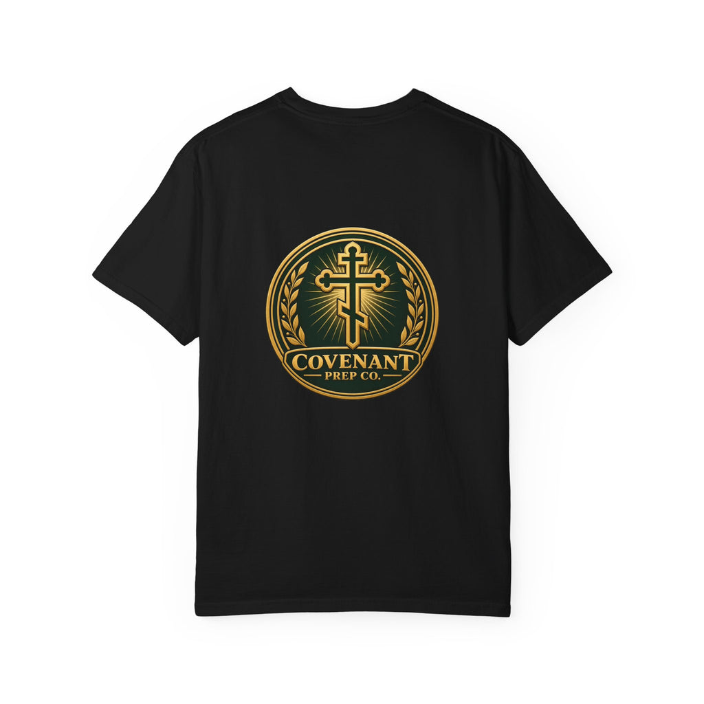Gold Coin Cross Tee