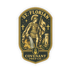 St. Florian Shield Sticker