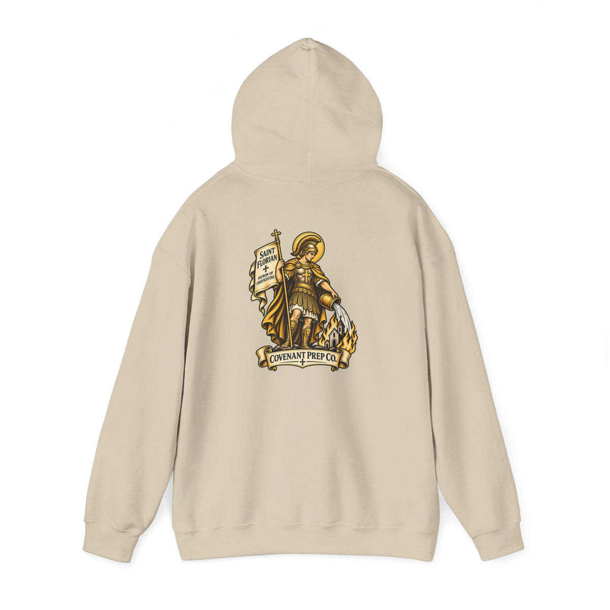 St. Florian Gold Hoodie - Classic Fleece