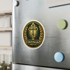Covenant Cross Coin Sticker